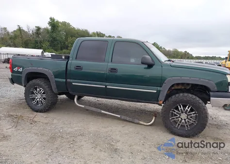 2006 Chevrolet Silverado 1500 Lt1 из США, поврежденный, VIN 2GCEK13T561186515